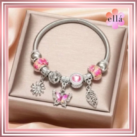 ELLA’ Women’s Charm Bracelet - Picture 1 of 4